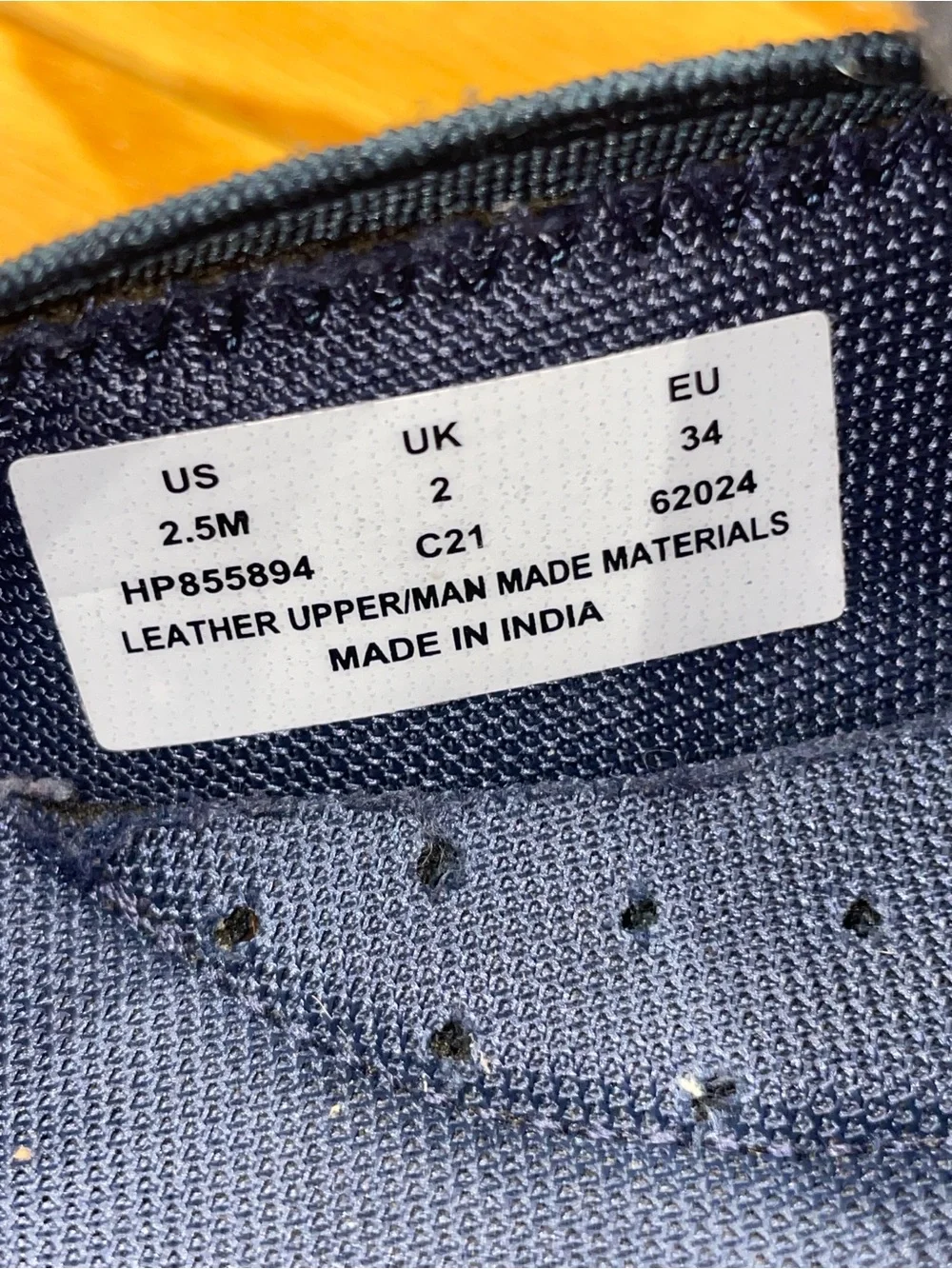 Hush Puppies classic navy